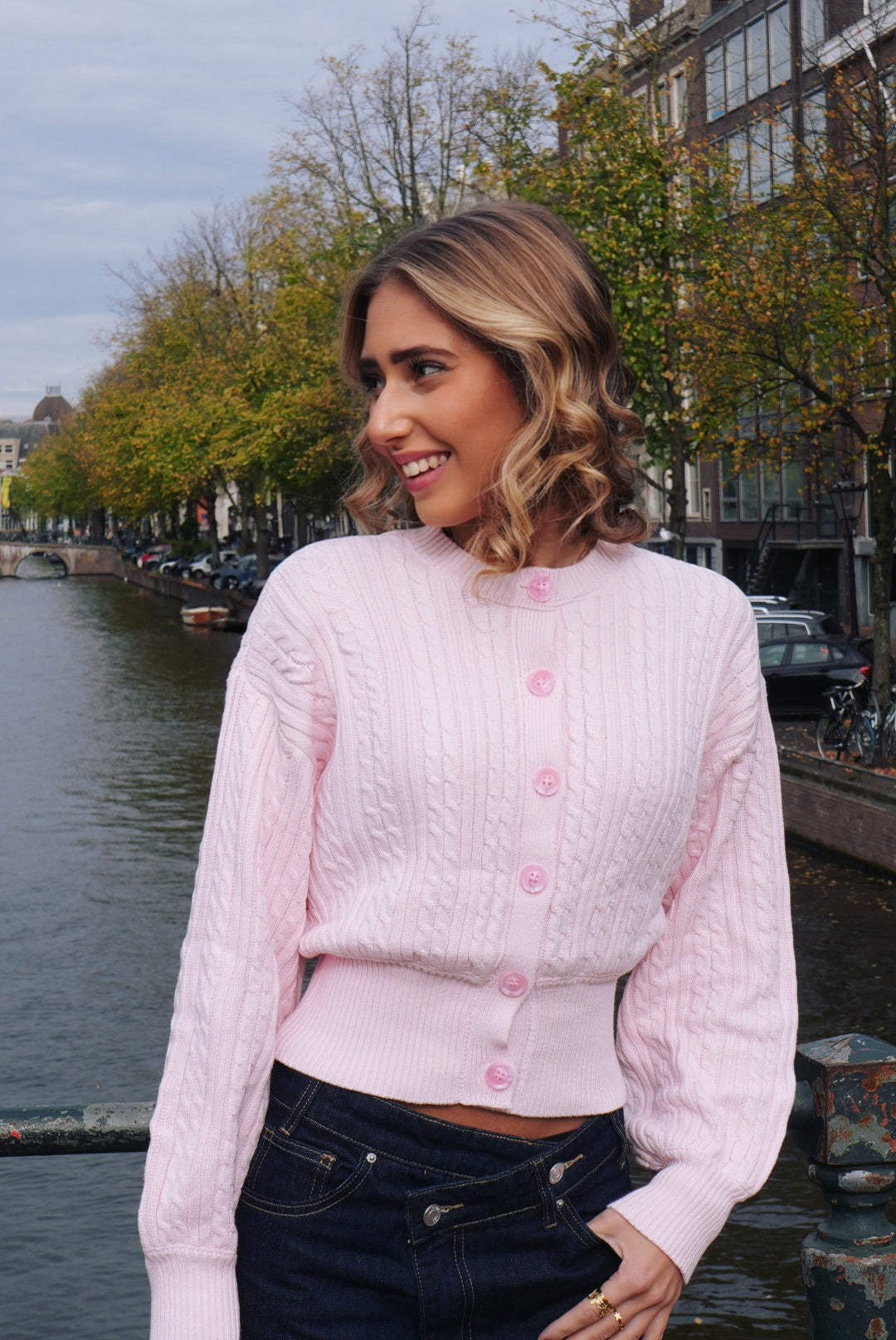 Vest roze